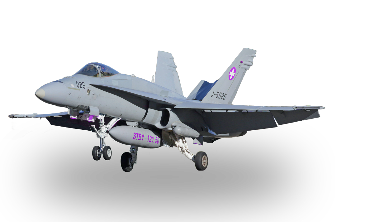 Avion de combat F/A-18 Hornet