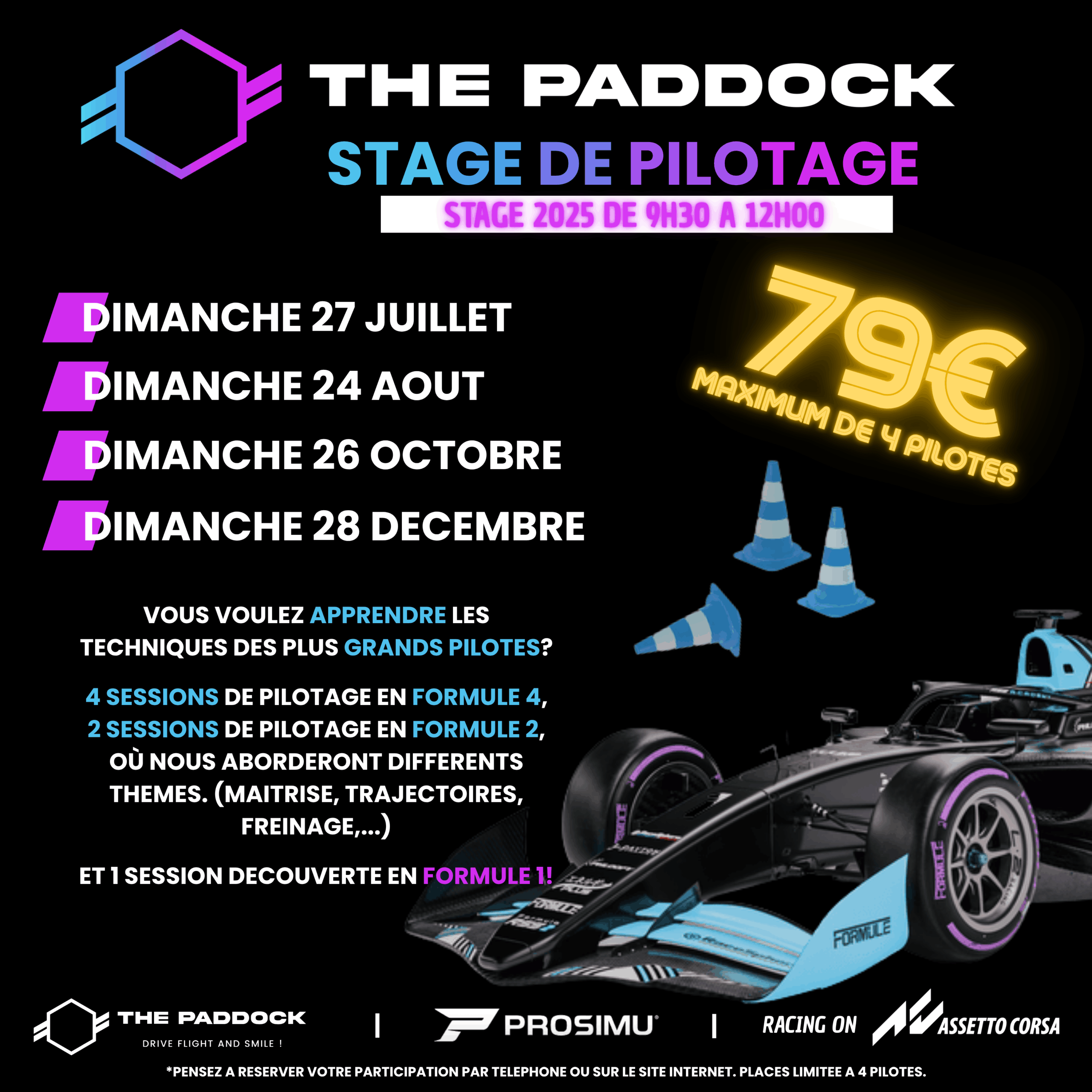 Stages de Pilotage Simulateur