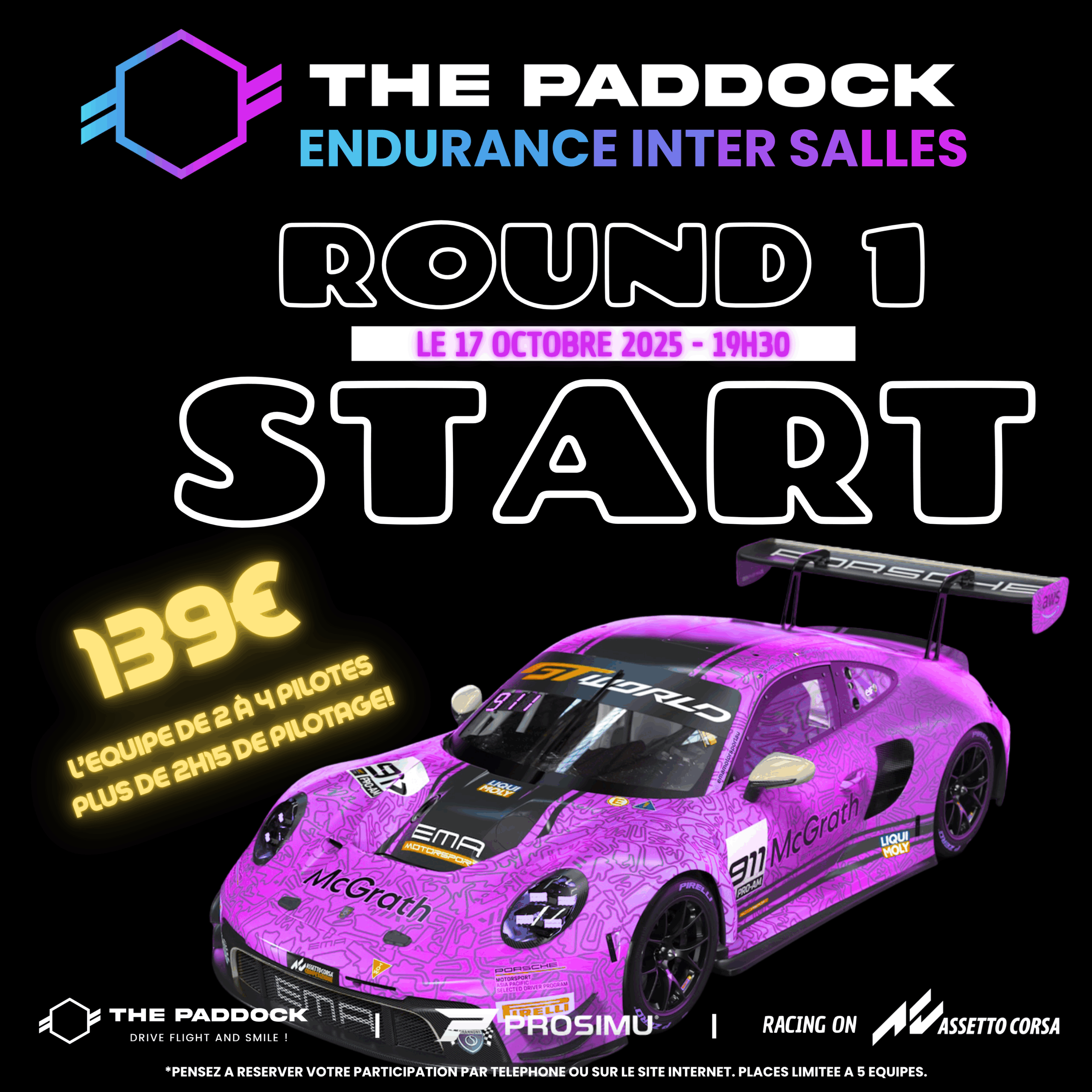 Endurance Inter salles Manche 1 GT World Challenge